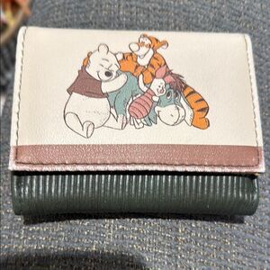 Disney Cream and Brown Winnie the Pooh Wallet